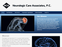 Tablet Screenshot of neurologiccare.com